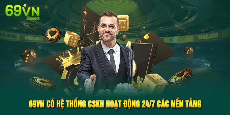 hỗ trợ 24/7 đa kênh